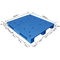 1300*1200mm Blauwe Nestable Plastic Pallet Enige Onder ogen gezien ISO9001