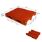 1000*1200mm de Rode Plastic Pallet van de Pallets Nestable Plastic Vloer