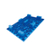 HDPE de Op zwaar werk berekende Plastic Plastic Pallet van Pallet Blauwe Enige Zij 4 Manier