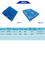 100 Maagdelijke Omkeerbare Plastic Pallets van pp 1200*1200mm Pallet van de 4 Manieringang