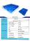 Euro HDPE Plastic SGS van Ce van Palletsdubbel Onder ogen gezien Pallet 1300 X 1100