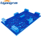 Blauwe Plastic de Pallethdpe van EPAL Euro Pallets Vier Manier Enig Gezicht