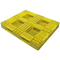 Euro HDPE van net Hoogste Gele Plastic Pallets Plastic Pallet voor het Rekken van Systeem
