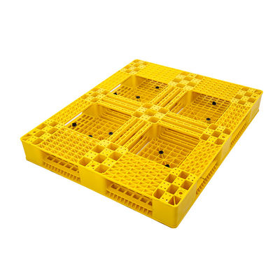 Industriële Blauwe Rode Groene HDPE Euro Op zwaar werk berekende Plastic Pallet Stapelbare 1200X1000