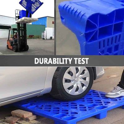 Op zwaar werk berekende Dubbele Kanten Euro Grote HDPE Plastic Pallet Stapelbare Omkeerbaar